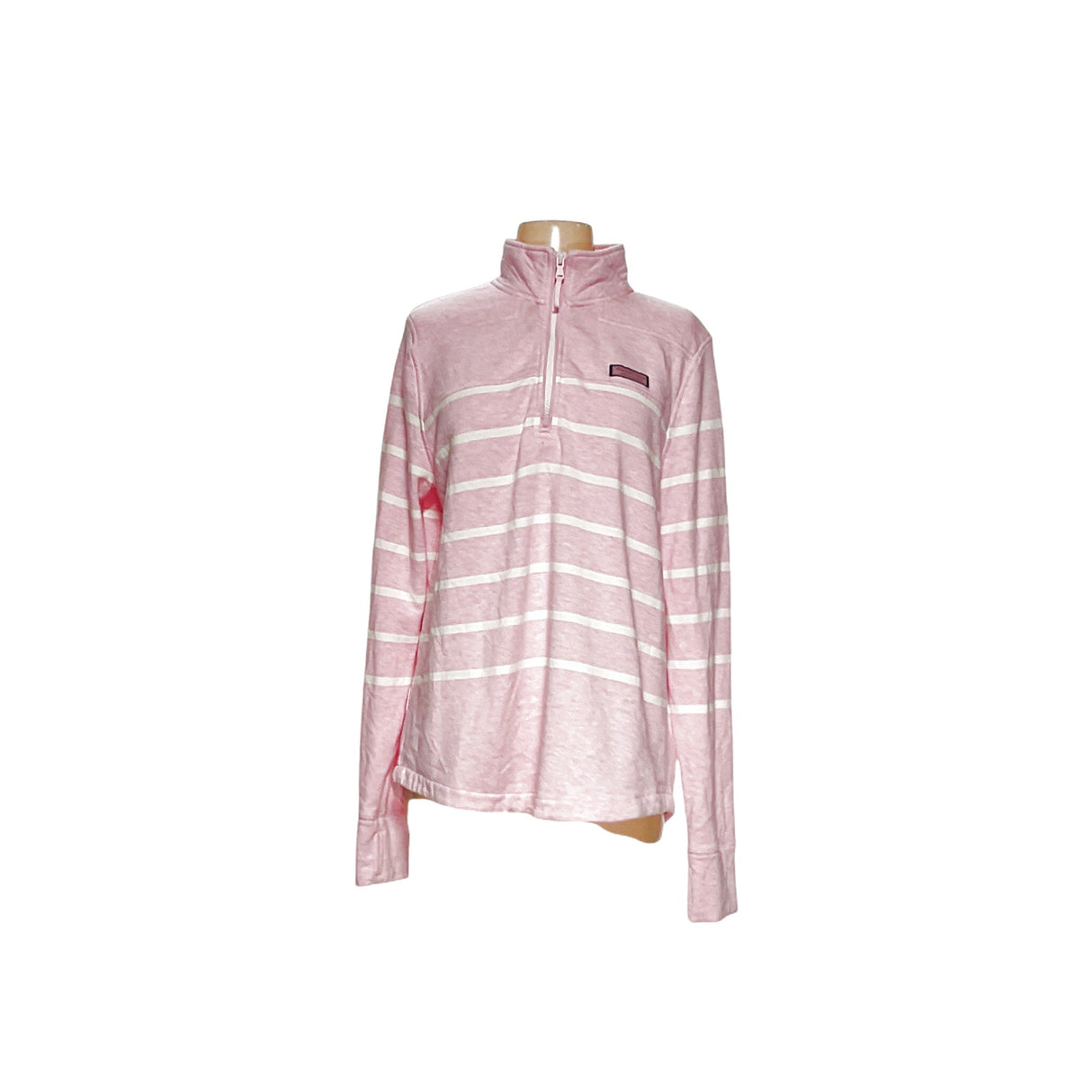 Vineyard Vines Striped Henley Sweatshirt