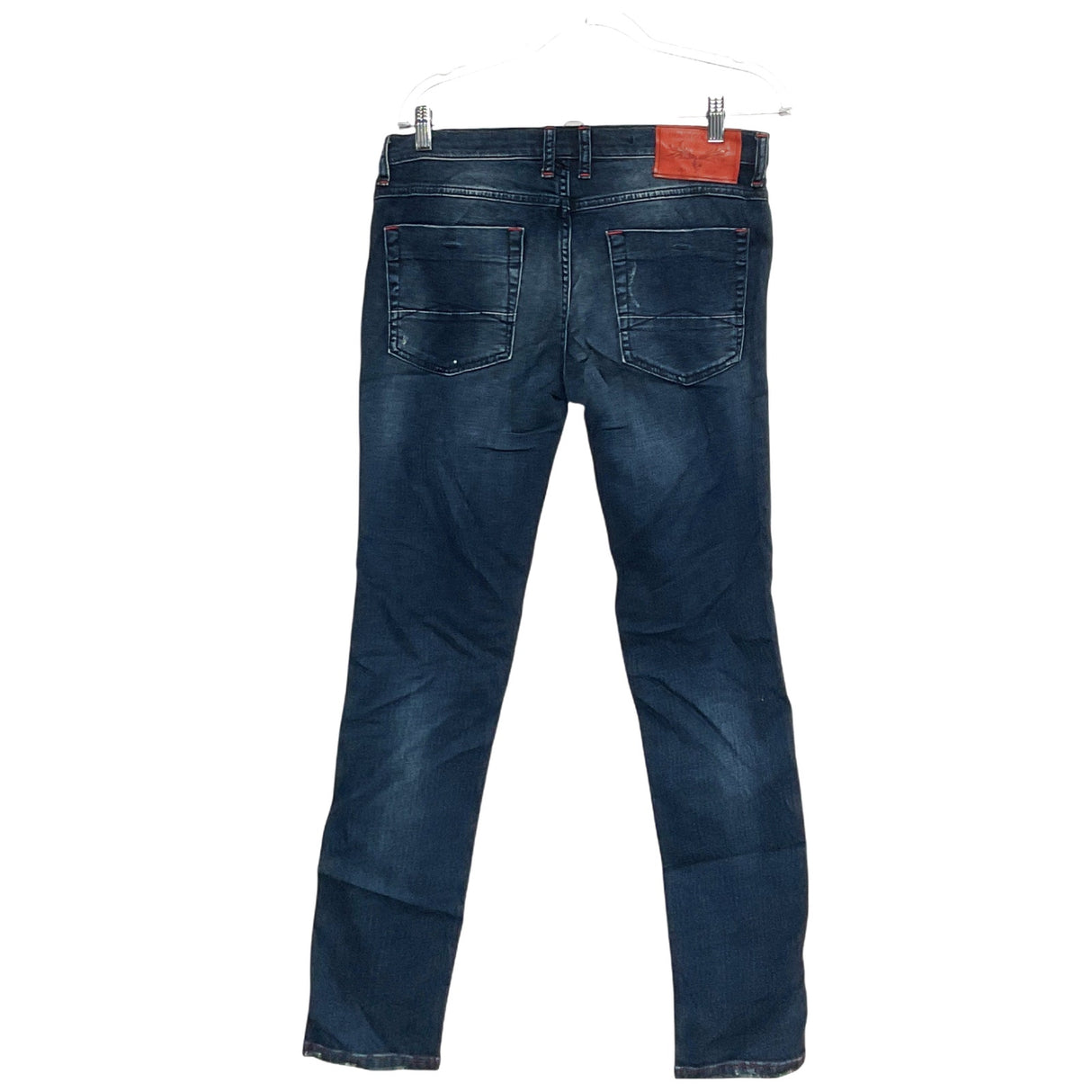 ZARA Men's Skinny Jeans - Blue (Size 32)