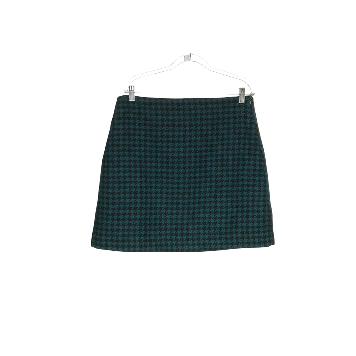 LOFT Green NAILSHEAD Tweed A-Line Skirt - Size 12