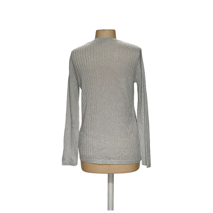 Tommy Hilfiger Gray Wool XL Women's Blouse