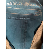 Eddie Bauer Green Cotton Bermuda Shorts Size 38