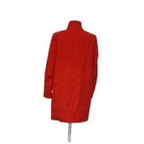 ZARA Orange Overcoat - Women's Size S