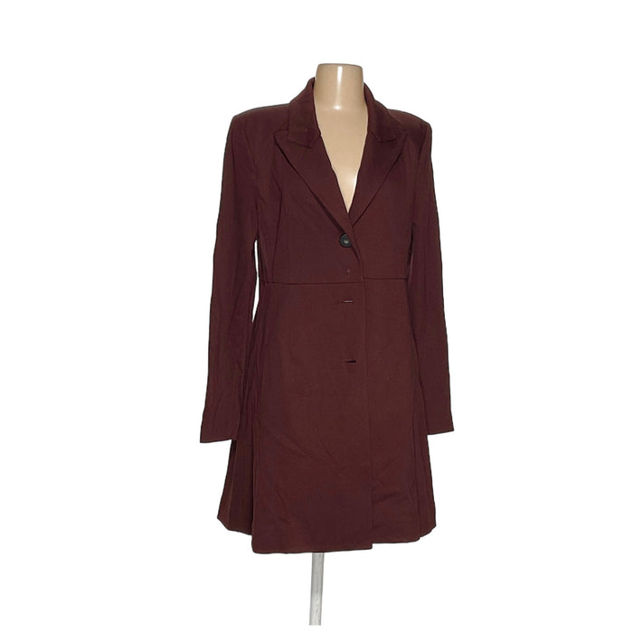 Cabi Brown Overcoat Size M