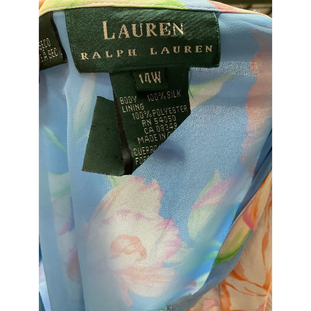 Lauren Ralph Lauren Multicolor A-Line Skirt 14W