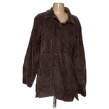 L.L. Bean Women's Brown Cotton Jacket - Size L