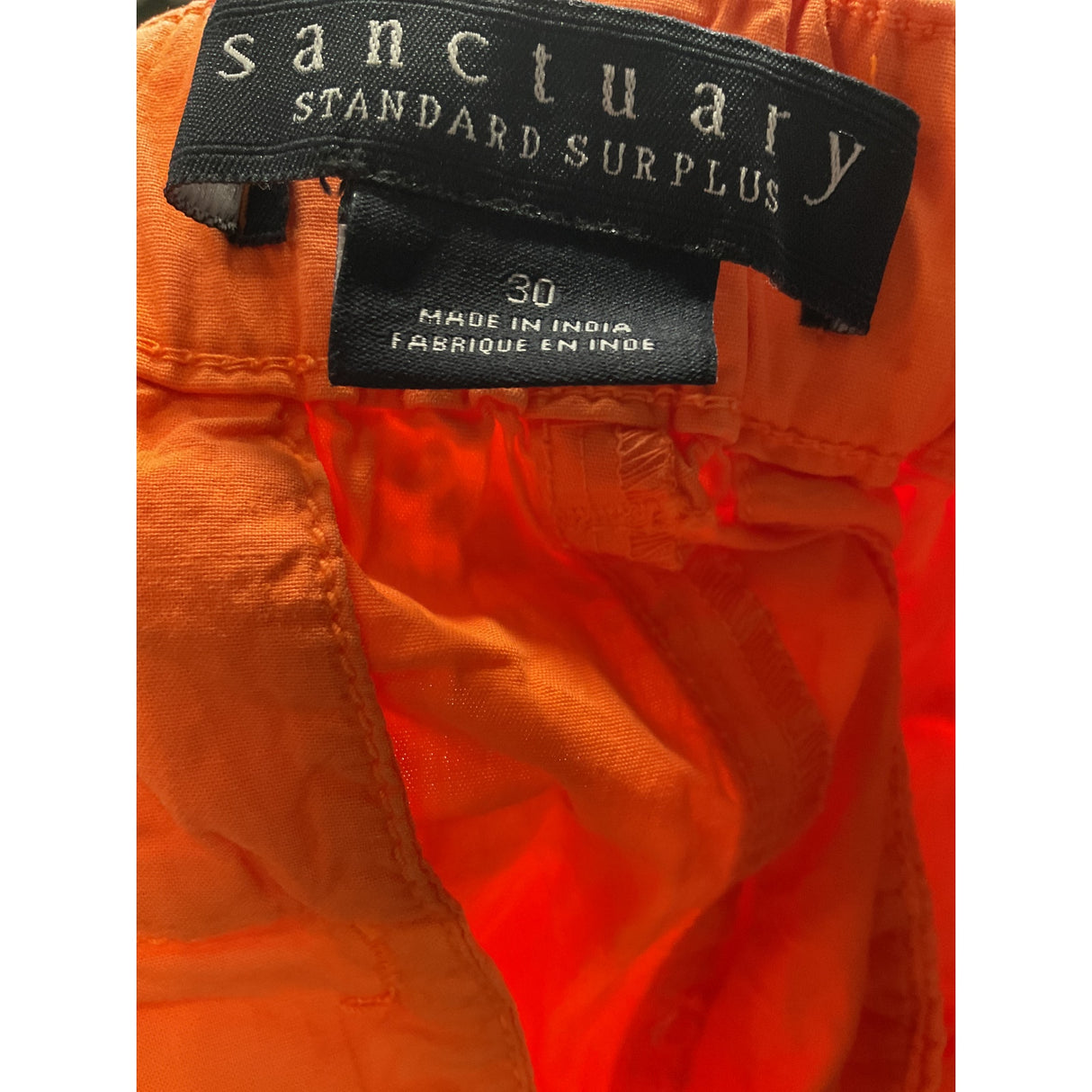 Sanctuary Women's Sailor Shorts 30 Orange