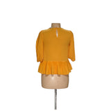 ZARA Yellow Women's XS Blouse