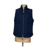 J. CREW Women's Blue Polyester Vest