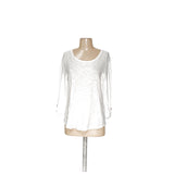 Chico's White Cotton Blouse