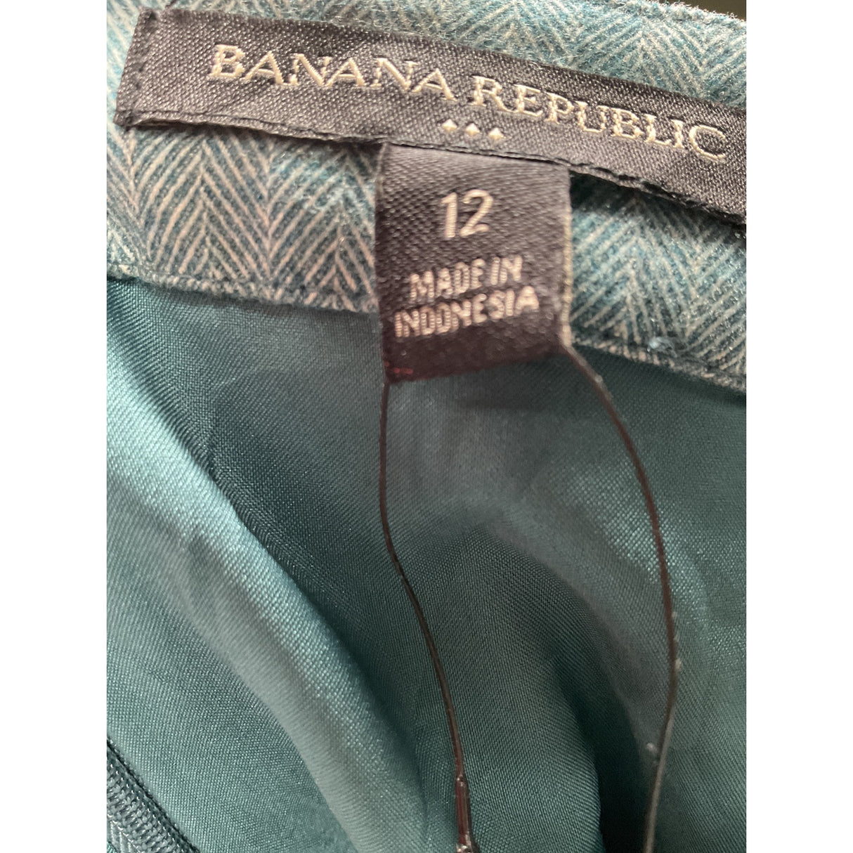 Banana Republic Green Mini Skirt