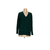 LOFT Green Acrylic Knit Blouse, Size M