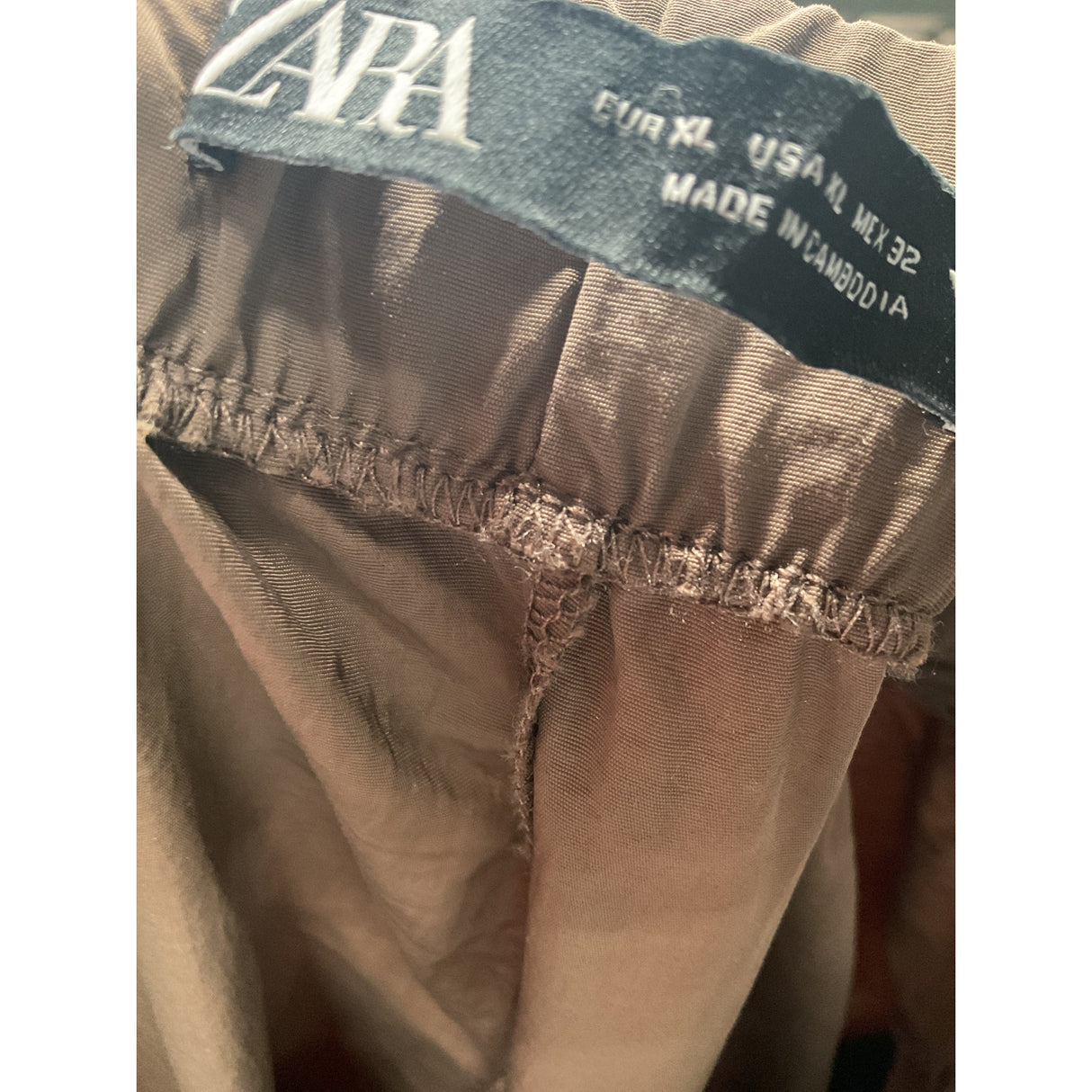 Zara Brown XL Women's Ankle Pants