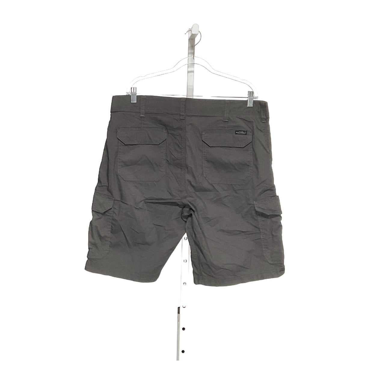 Lee Gray Canvas Bermuda Shorts, Size 38