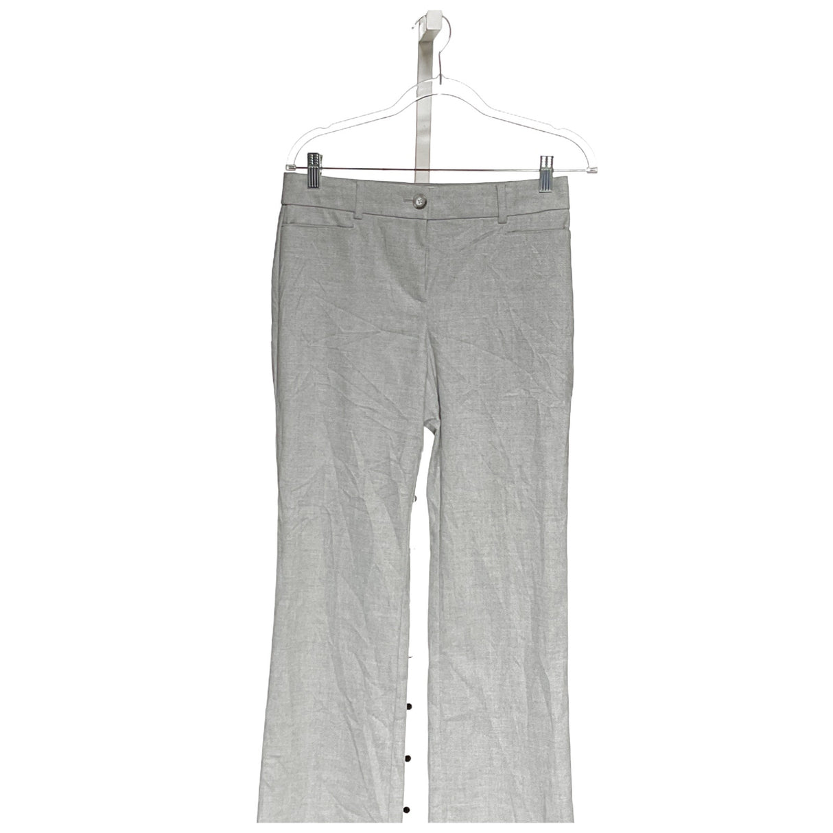 LOFT Gray Ankle Pants - Women's 4P