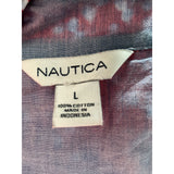 NAUTICA Multicolor Women's Button-Up Top - Size L