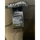 Express Green Cotton/Spandex Leggings