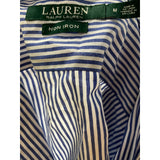 Lauren Ralph Lauren Striped Cotton Button-Up Top