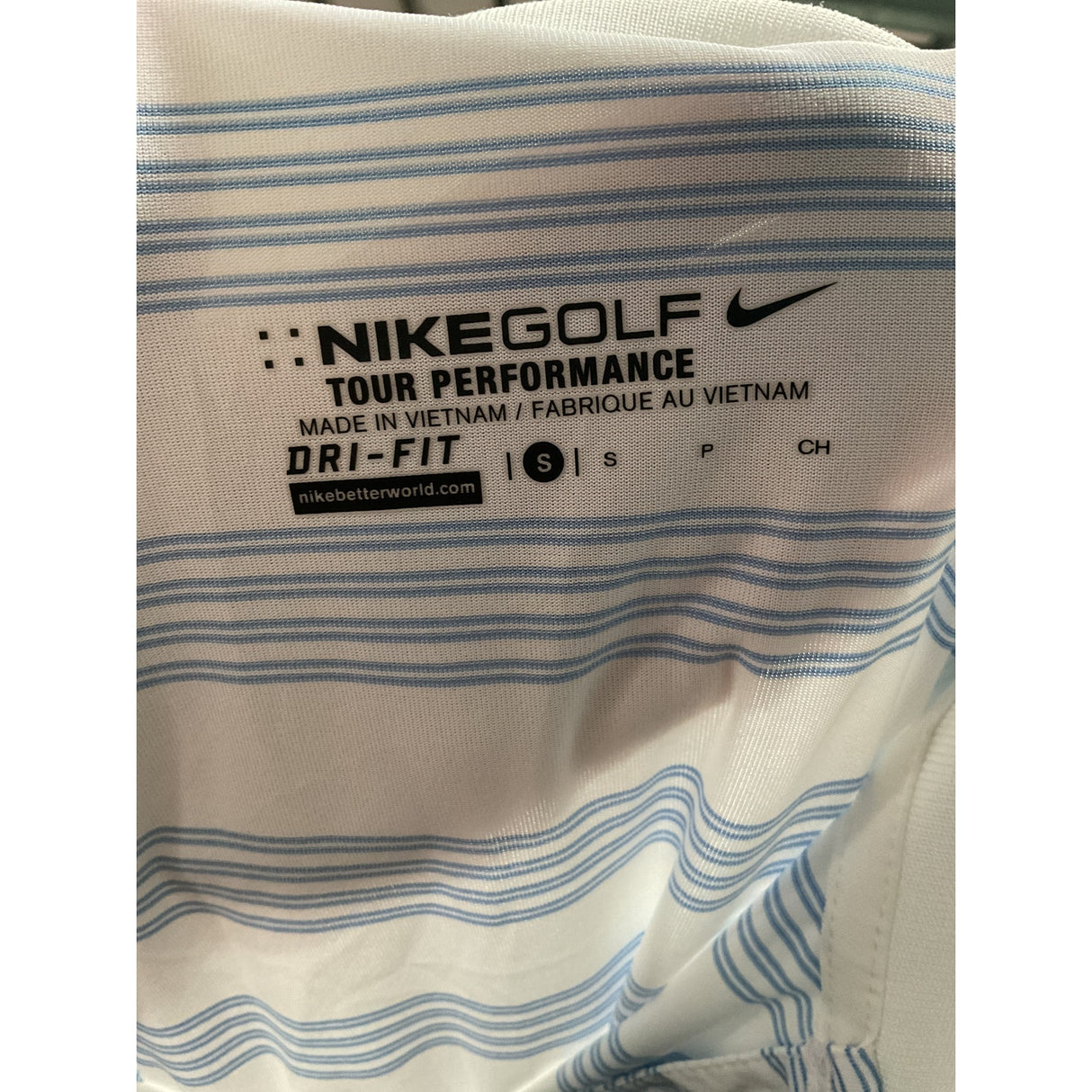 Nike Golf Men's White Polo - Size S