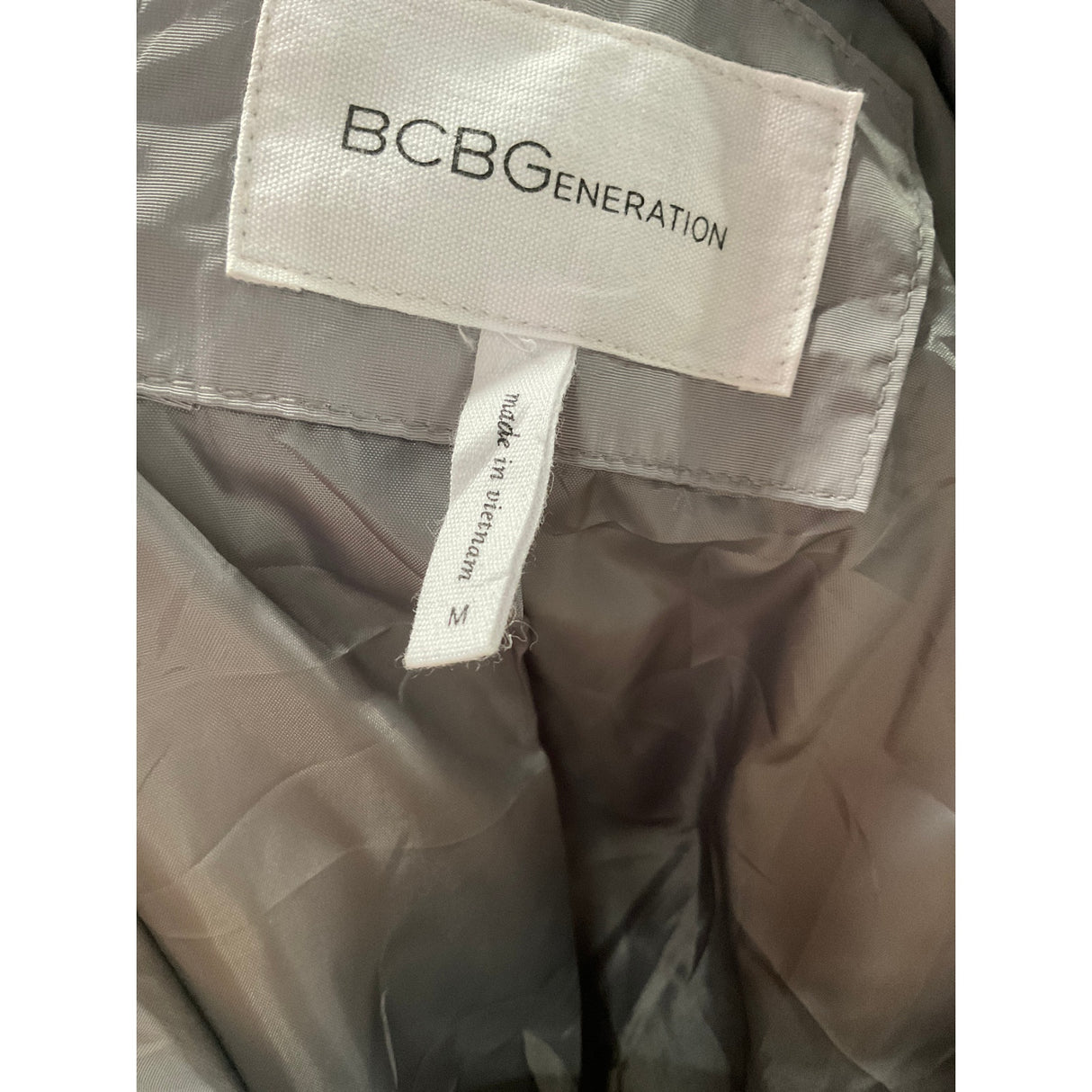 BCBGeneration Green Quilted Jacket (Size M)