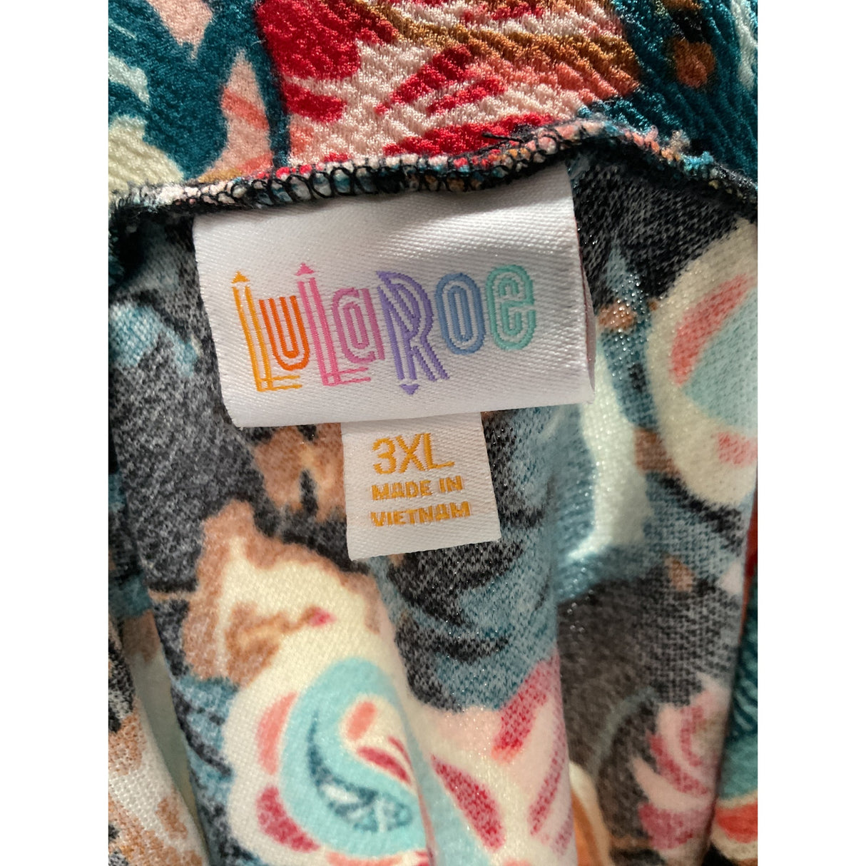 Lularoe A-Line Multicolor Plus Size Skirt