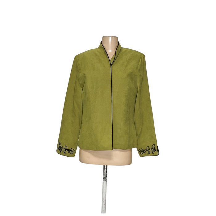 Jessica Howard Green Blazer - Size 14