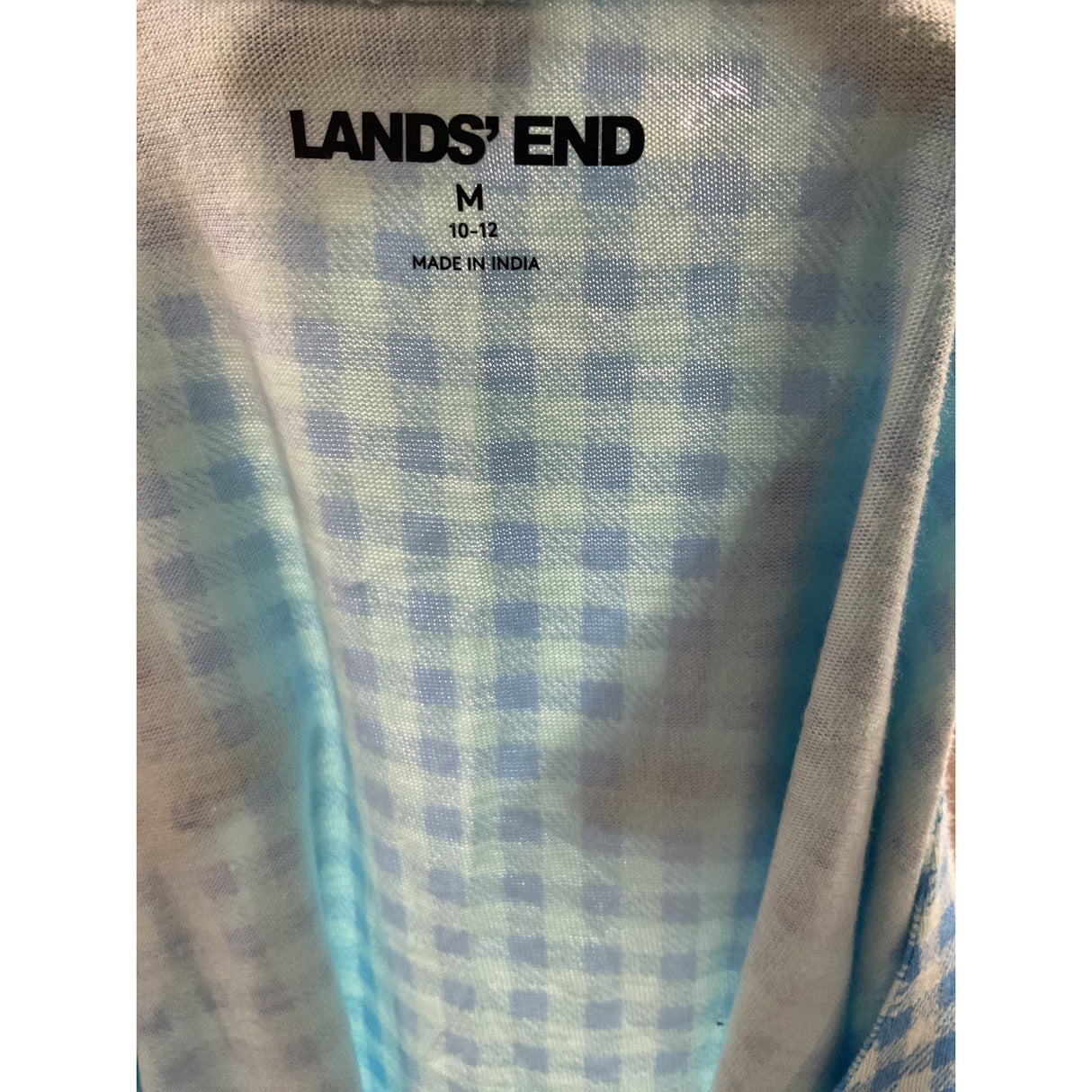 Lands' End Blue Shift Dress