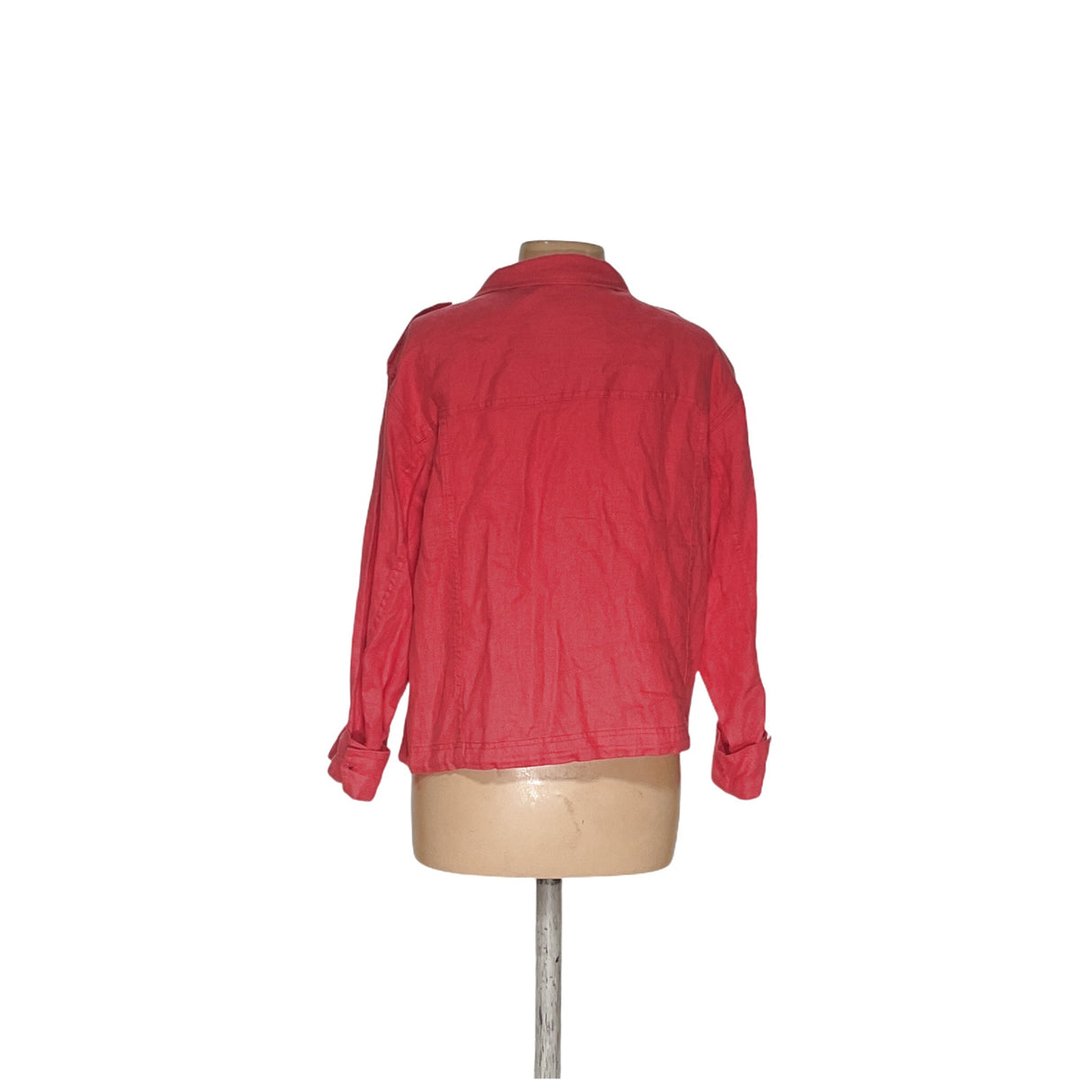 Talbots Red Linen Jacket