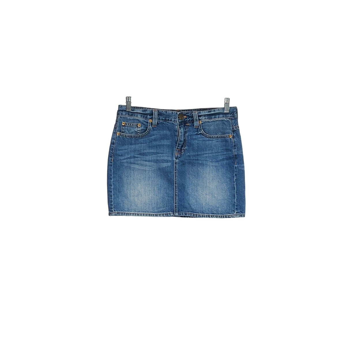 J. Crew Blue Denim Mini Skirt, Size 28