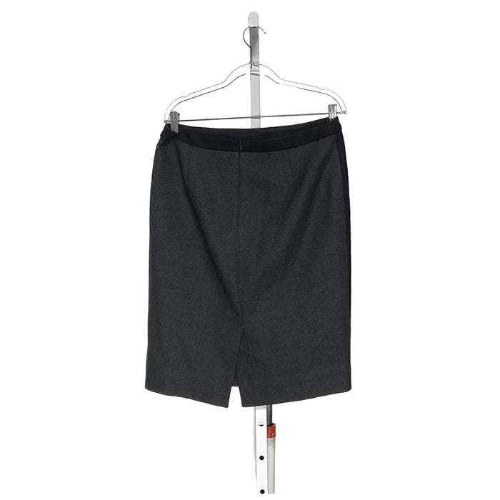 J. Crew Gray Wool Mini Skirt - Size 10