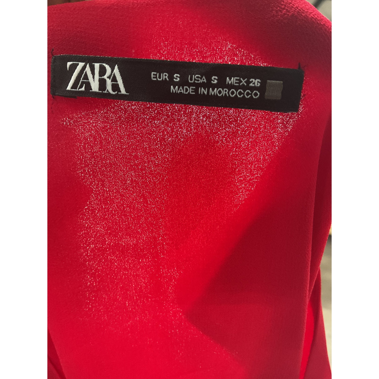 ZARA Red Women's Blouse