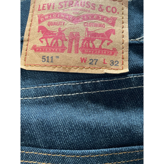 Levi's Men's Blue Ankle Jeans 27x32