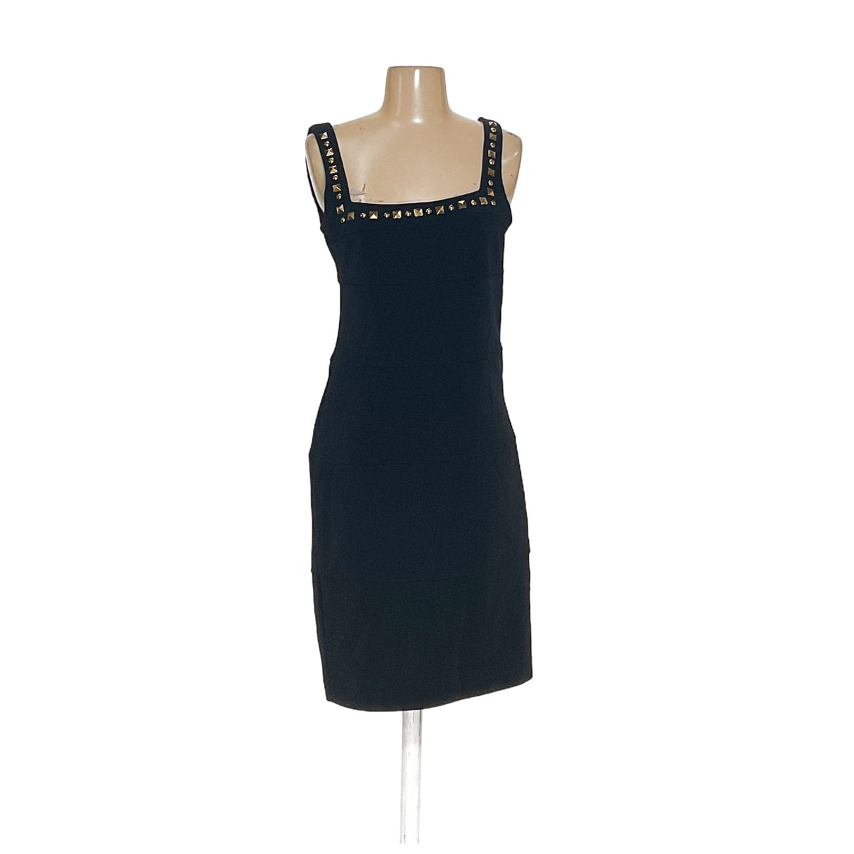 Cache Black Sheath Midi Dress Size 2