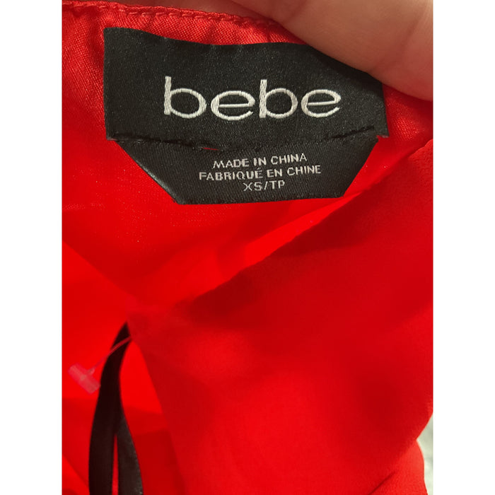 BEBE Red Sundress XS