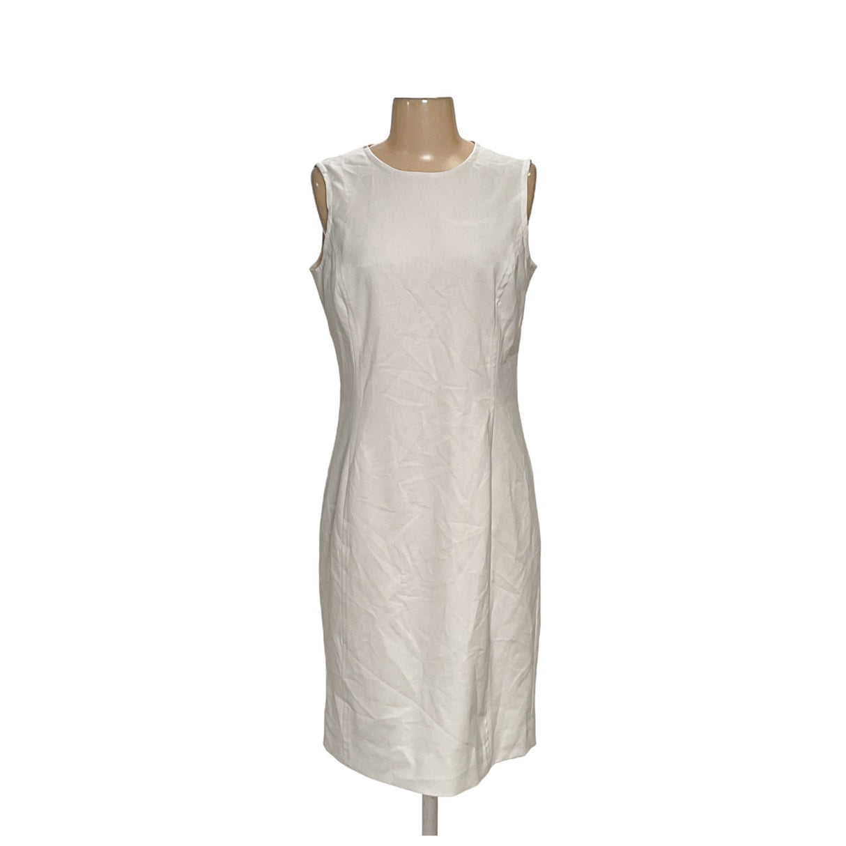 Calvin Klein White Sheath Dress