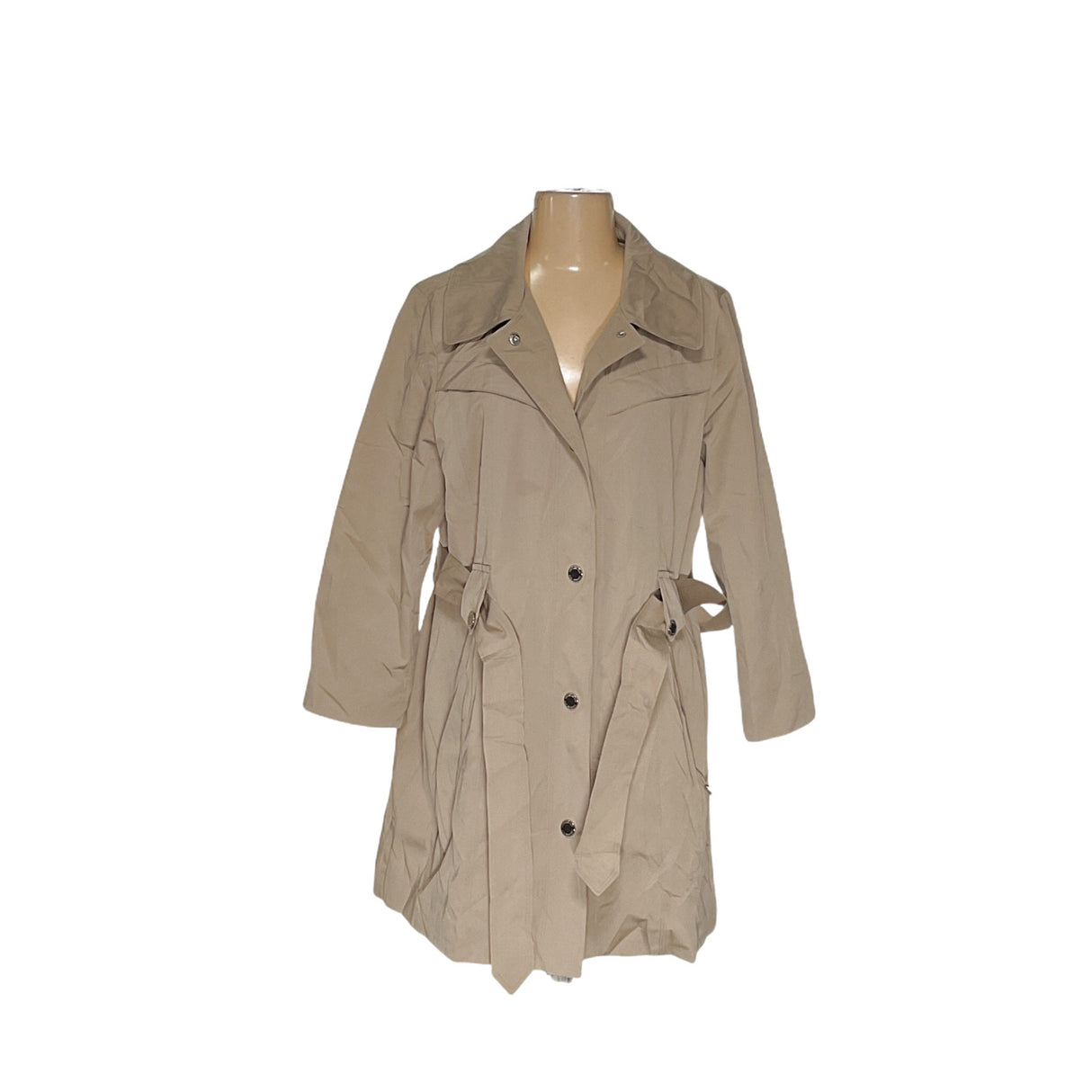 LONDON FOG Green Trench Coat M