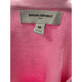 Banana Republic Pink Cotton Sweater - Women's M