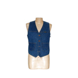 Wrangler Men's Blue 3-in-1 Denim Vest, Size L