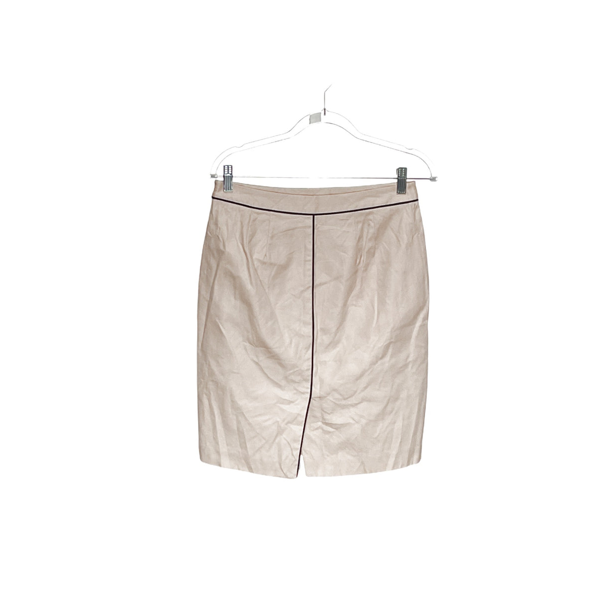 Ann Taylor Beige Cotton Mini Skirt Size 4