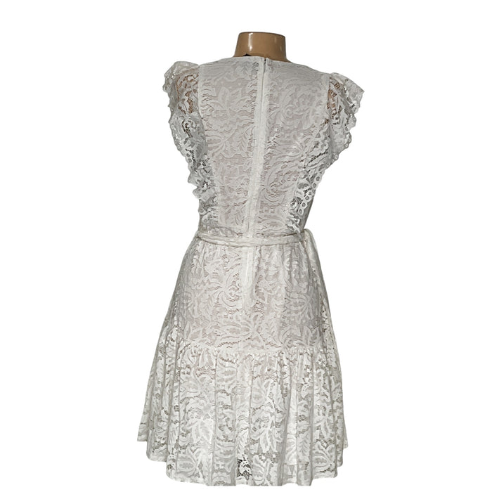 TAYLOR White Shift Dress