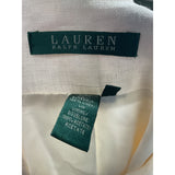 Lauren Ralph Lauren White Linen Jacket