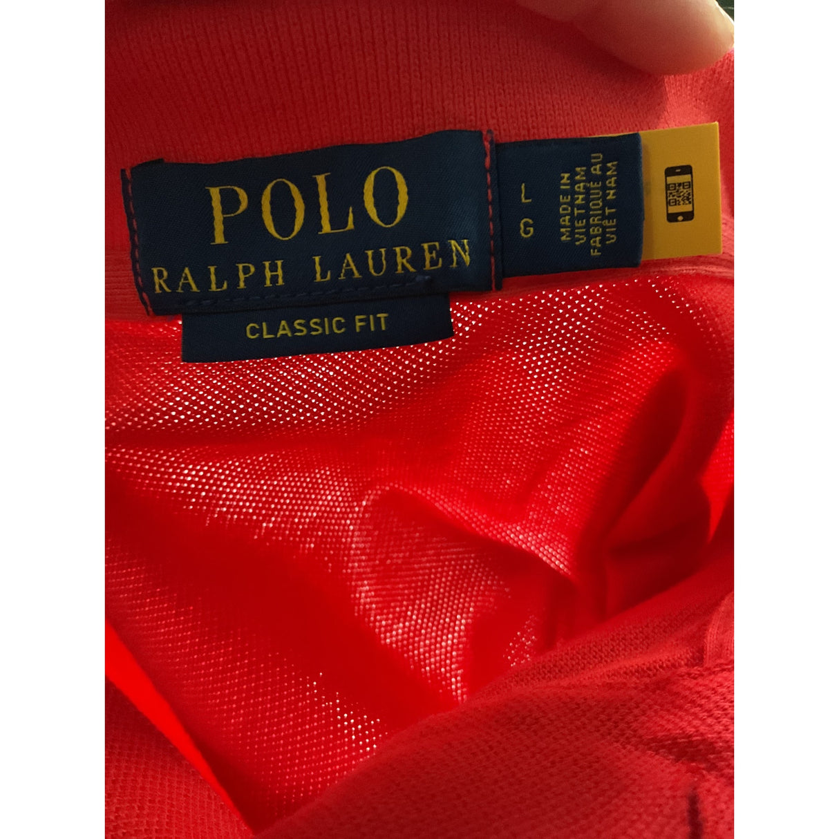 Polo Ralph Lauren Men's Red Polo Shirt