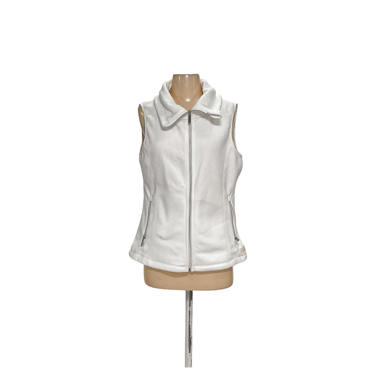 Calvin Klein White Vest Sweater - Women's M