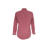 Lands' End Men's Red Gingham Button-Down Shirt