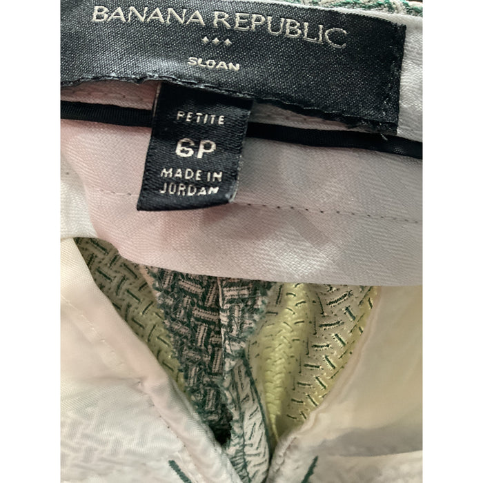 Banana Republic Green Petite Ankle Pants