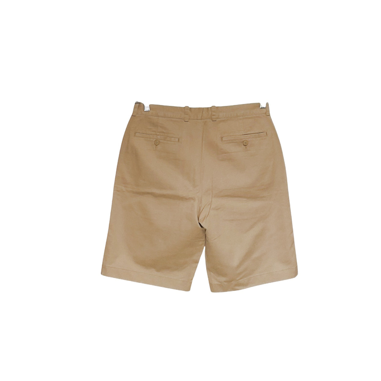 J. Crew Men's Beige Canvas Bermuda Shorts