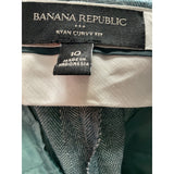 Banana Republic Green Dress Pants Size 10