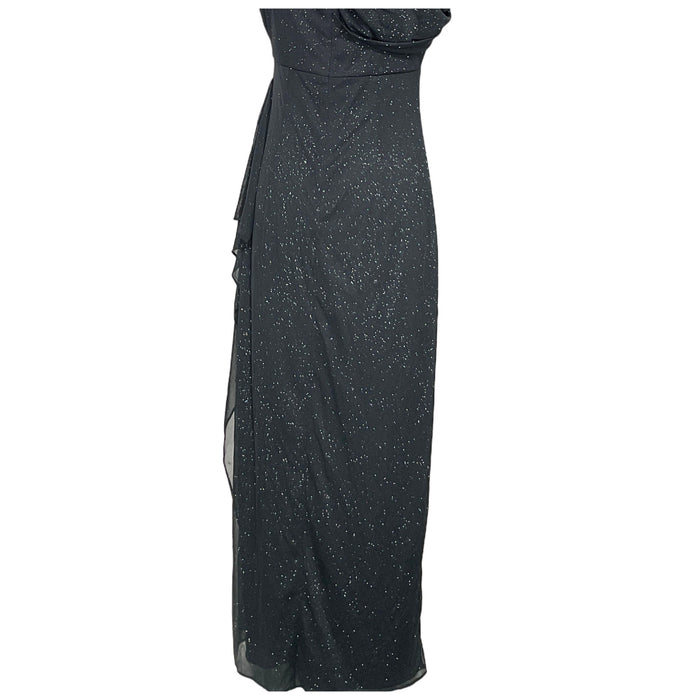 Alex Evening Gray Maxi Dress