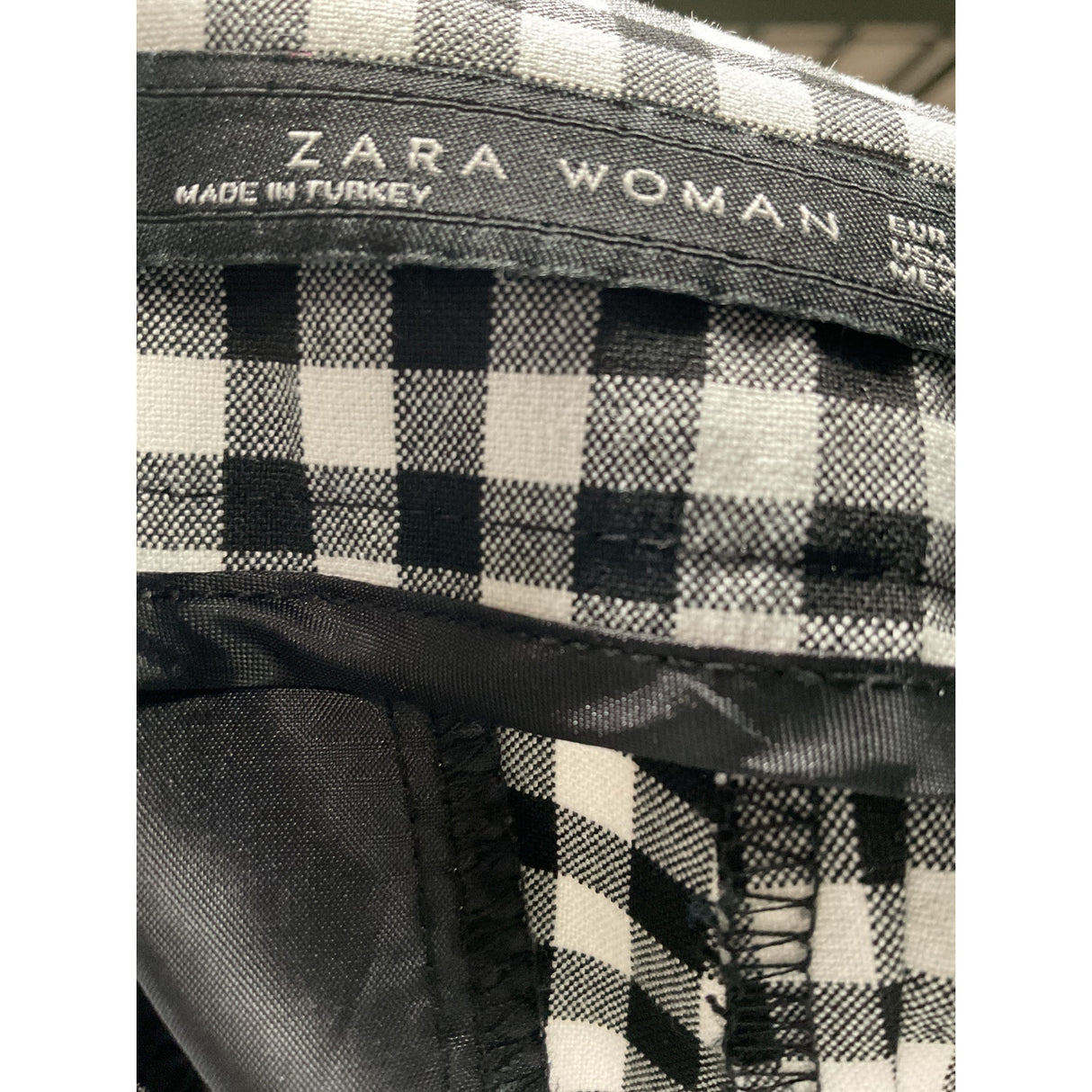 ZARA Gingham Sailor Shorts - Summer Casual