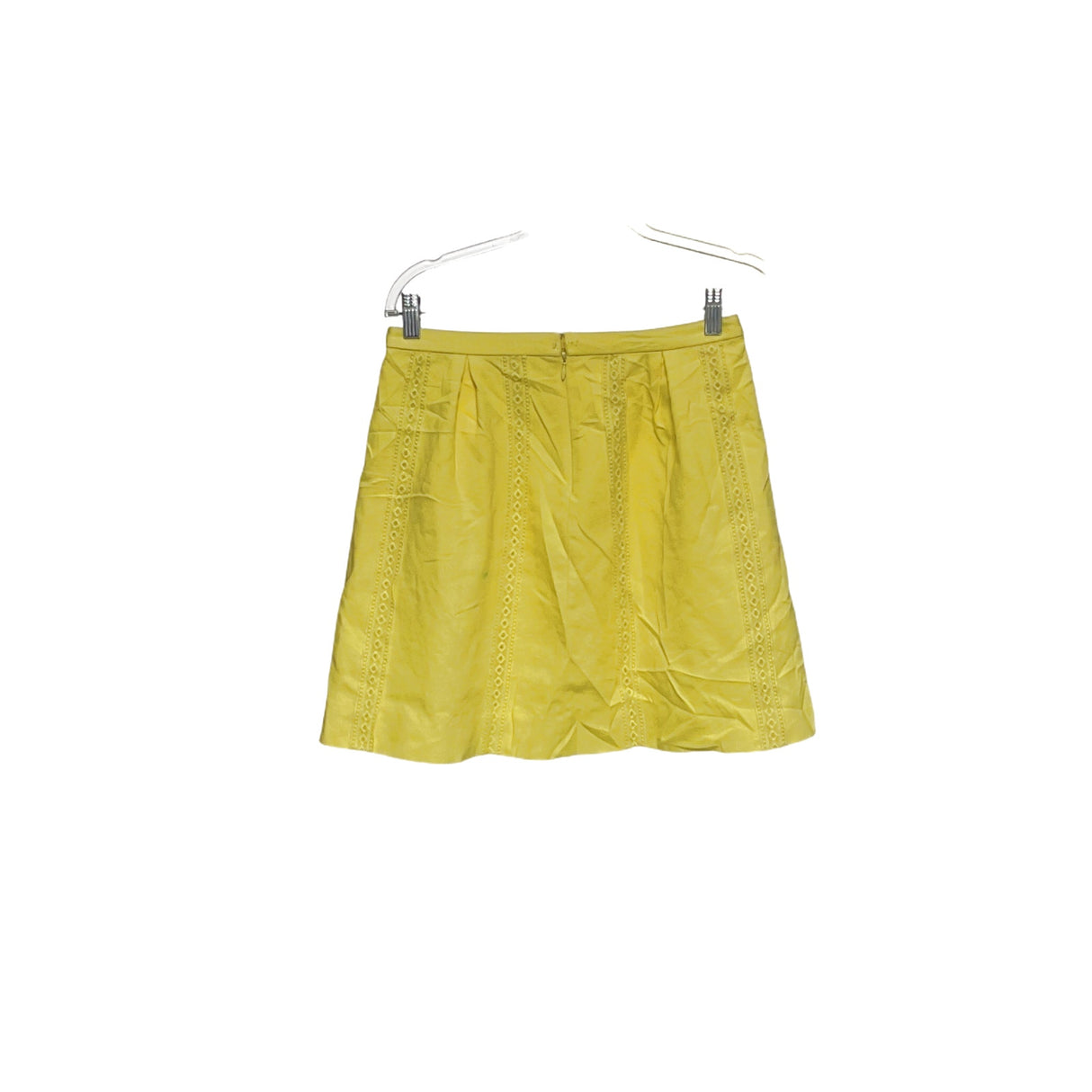 J. Crew Yellow Mini Skirt - Women's Size 2