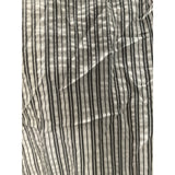 Banana Republic Gray Striped Cropped Pants